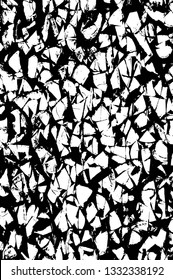 Rough, scratch, splatter grunge pattern design brush strokes. Overlay texture. Faded black-white dyed paper texture. Sketch grunge design. Use for poster, cover, banner, mock-up, stickers layout.