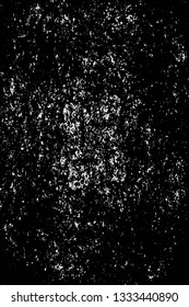 Rough, scratch, splatter grunge pattern design brush strokes. Overlay texture. Faded black-white dyed paper texture. Sketch grunge design. Use for poster, cover, banner, mock-up, stickers layout.