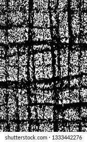 Rough, scratch, splatter grunge pattern design brush strokes. Overlay texture. Faded black-white dyed paper texture. Sketch grunge design. Use for poster, cover, banner, mock-up, stickers layout.