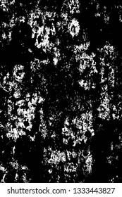 Rough, scratch, splatter grunge pattern design brush strokes. Overlay texture. Faded black-white dyed paper texture. Sketch grunge design. Use for poster, cover, banner, mock-up, stickers layout.