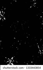 Rough, scratch, splatter grunge pattern design brush strokes. Overlay texture. Faded black-white dyed paper texture. Sketch grunge design. Use for poster, cover, banner, mock-up, stickers layout.
