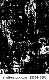 Rough, scratch, splatter grunge pattern design brush strokes. Overlay texture. Faded black-white dyed paper texture. Sketch grunge design. Use for poster, cover, banner, mock-up, stickers layout.