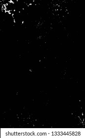 Rough, scratch, splatter grunge pattern design brush strokes. Overlay texture. Faded black-white dyed paper texture. Sketch grunge design. Use for poster, cover, banner, mock-up, stickers layout.