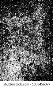 Rough, scratch, splatter grunge pattern design brush strokes. Overlay texture. Faded black-white dyed paper texture. Sketch grunge design. Use for poster, cover, banner, mock-up, stickers layout.
