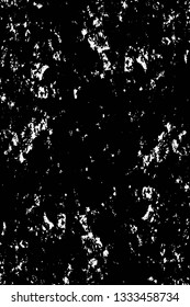 Rough, scratch, splatter grunge pattern design brush strokes. Overlay texture. Faded black-white dyed paper texture. Sketch grunge design. Use for poster, cover, banner, mock-up, stickers layout.