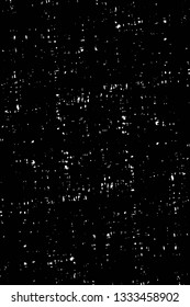 Rough, scratch, splatter grunge pattern design brush strokes. Overlay texture. Faded black-white dyed paper texture. Sketch grunge design. Use for poster, cover, banner, mock-up, stickers layout.