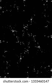 Rough, scratch, splatter grunge pattern design brush strokes. Overlay texture. Faded black-white dyed paper texture. Sketch grunge design. Use for poster, cover, banner, mock-up, stickers layout.
