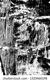 Rough, scratch, splatter grunge pattern design brush strokes. Overlay texture. Faded black-white dyed paper texture. Sketch grunge design. Use for poster, cover, banner, mock-up, stickers layout.
