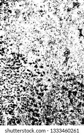 Rough, scratch, splatter grunge pattern design brush strokes. Overlay texture. Faded black-white dyed paper texture. Sketch grunge design. Use for poster, cover, banner, mock-up, stickers layout.