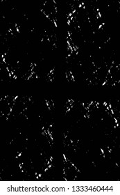 Rough, scratch, splatter grunge pattern design brush strokes. Overlay texture. Faded black-white dyed paper texture. Sketch grunge design. Use for poster, cover, banner, mock-up, stickers layout.
