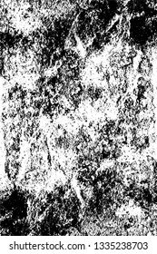 Rough, scratch, splatter grunge pattern design brush strokes. Overlay texture. Faded black-white dyed paper texture. Sketch grunge design. Use for poster, cover, banner, mock-up, stickers layout.