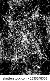 Rough, scratch, splatter grunge pattern design brush strokes. Overlay texture. Faded black-white dyed paper texture. Sketch grunge design. Use for poster, cover, banner, mock-up, stickers layout.