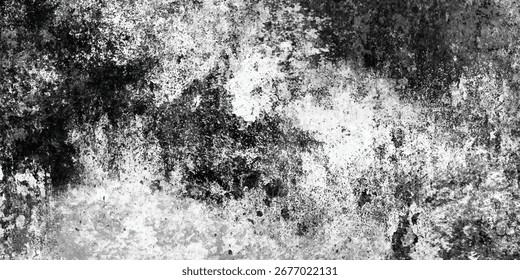 Rough scratched concrete surface with distressed vintage effect