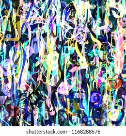 Rough Seamless Texture Fibers Threads Grunge Stock Vector (Royalty Free ...