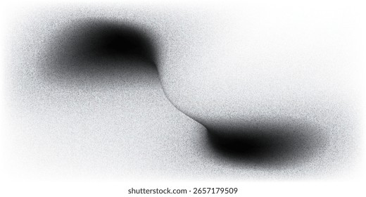 Textura rugosa del ruido de plata en fondo negro abstracto fondo metálico. Eps10