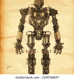 A Rough Sketch Of A Robot Schematic