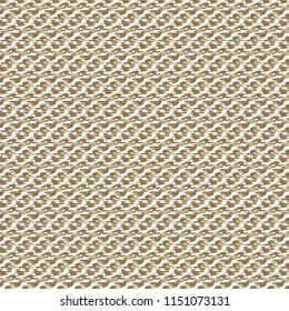 Rough striped spotted decorative background. Textile print. Variegated pattern with oblique orientation. Vector illustration.