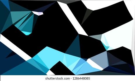 rough strips of blue linen