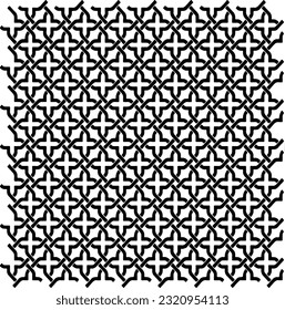Rough texture. Broken plaster wall effect. Grunge worn damask pattern design. Distressed fabric texture. Overlay texture design. Vector illustration. Eps10.