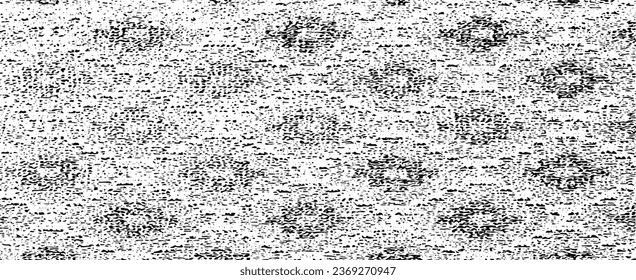Rough texture. Broken plaster wall effect. Grunge worn damask pattern design. Distressed fabric texture. Overlay texture design. Vector illustration. Eps10.