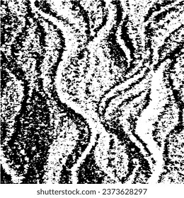 Textura áspera. Efecto de pared de yeso roto. Diseño de patrón de damasco gastado. Textura de tela alterada. Diseño de textura superpuesta. Ilustración vectorial. Eps10.