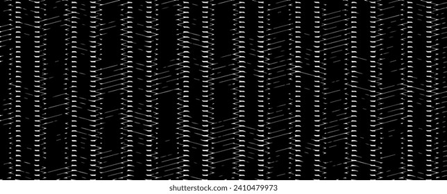 Rough texture. Broken plaster wall effect. Grunge worn damask pattern design. Distressed fabric texture. Overlay texture design. Vector illustration. Eps10.