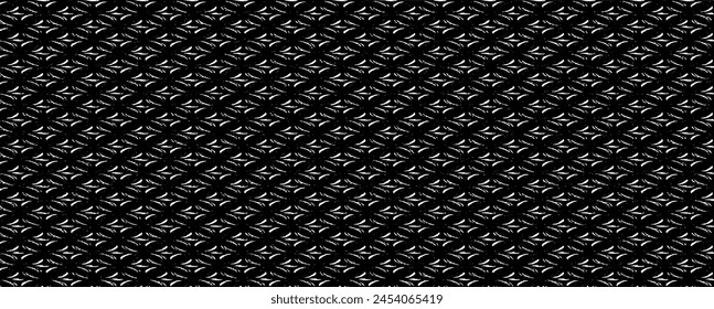 Rough texture. Broken plaster wall effect. Grunge worn damask pattern design. Distressed fabric texture. Overlay texture design. Vector illustration. Eps10.