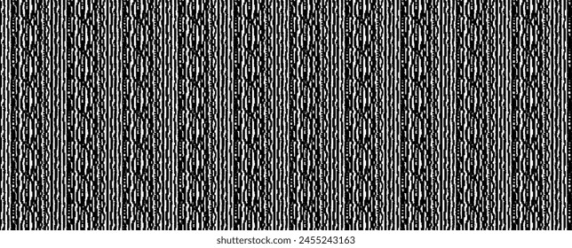 Rough texture. Broken plaster wall effect. Grunge worn damask pattern design. Distressed fabric texture. Overlay texture design. Vector illustration. Eps10.