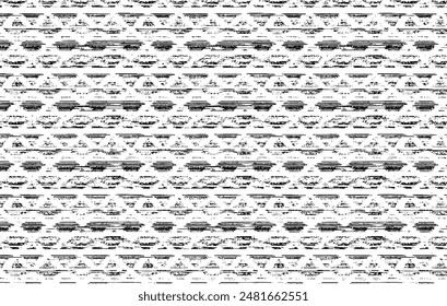 Rough texture. Broken plaster wall effect. Grunge worn damask pattern design. Distressed fabric texture. Overlay texture design. Vector illustration. Eps10.