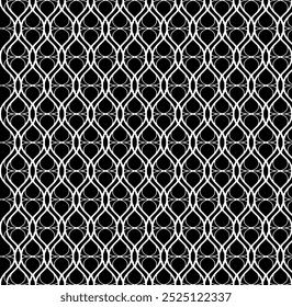 Rough texture. Broken plaster wall effect. Grunge worn damask pattern design. Distressed fabric texture. Overlay texture design. Vector illustration. Eps10.