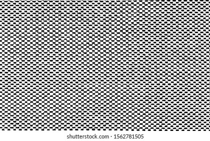 Rough texture composed of monochrome geometric elements. Overlay distressed grunge background. Abstract vector illustration. Isolated on white background. EPS10