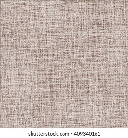 Rough texture. Fabric background. Monochrome. Vector.