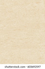 The rough texture of the fabric. Vector grunge texture of linen or burlap.