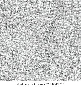 Rough texture with striations and tiny holes. Fibrous and porous material. Wall structure. Graphics in black and white.