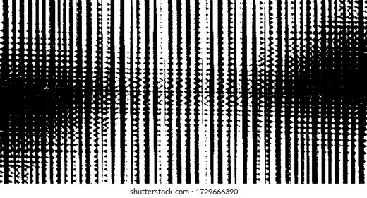 Rough texture. Worn down wallpaper pattern design. Broken plaster grunge damask effect. Distressed overlay texture design. Vector illustration. Eps10.