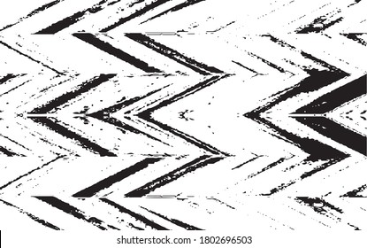 Rough texture. Worn down wallpaper pattern design. Broken plaster grunge damask effect. Distressed overlay texture design. Vector illustration. Eps10.