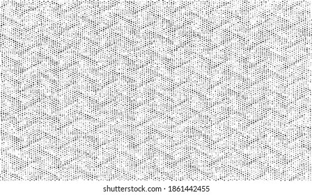 Rough texture. Worn down wallpaper pattern design. Broken plaster grunge damask effect. Distressed overlay texture design. Vector illustration. Eps10.