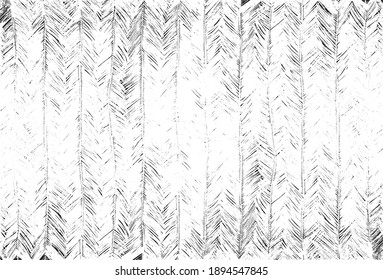 Rough texture. Worn down wallpaper pattern design. Broken plaster grunge damask effect. Distressed overlay texture design. Vector illustration. Eps10.