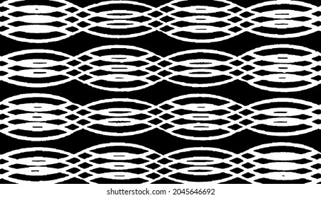 Rough texture. Worn down wallpaper pattern design. Broken plaster grunge damask effect. Distressed overlay texture Vector illustration