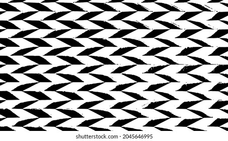 Rough texture. Worn down wallpaper pattern design. Broken plaster grunge damask effect. Distressed overlay texture Vector illustration