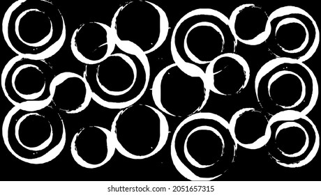 Rough texture. Worn down wallpaper pattern design. Broken plaster grunge damask effect. Distressed overlay texture design. Vector illustration. Eps10.