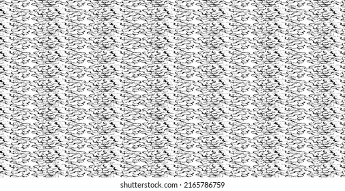 Rough texture. Worn down wallpaper pattern design. Broken plaster grunge damask effect. Distressed overlay texture design. Vector illustration. Eps10.