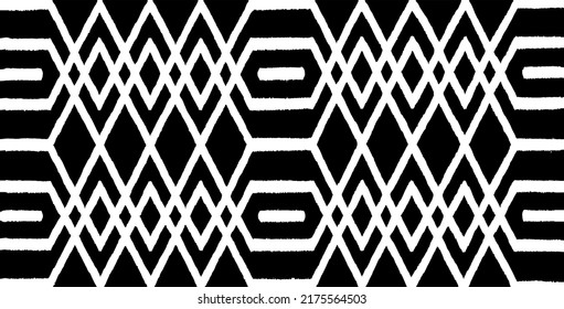 Rough texture. Worn down wallpaper pattern design. Broken plaster grunge damask effect. Distressed overlay texture design. Vector illustration. Eps10.