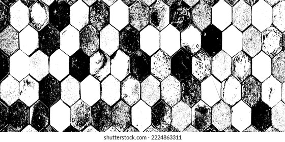 Textura áspera. Diseño de patrones de papel pintado. Efecto del amortiguador de grunge de yeso roto. Diseño de textura superpuesta con problemas. Ilustración vectorial. Eps10.