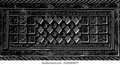 Textura áspera. Diseño de patrones de papel pintado. Efecto del amortiguador de grunge de yeso roto. Diseño de textura superpuesta con problemas. Ilustración vectorial. Eps10.