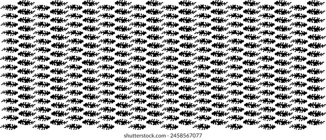 Rough texture. Worn down wallpaper pattern design. Broken plaster grunge damask effect. Distressed overlay texture design. Vector illustration. Eps10.