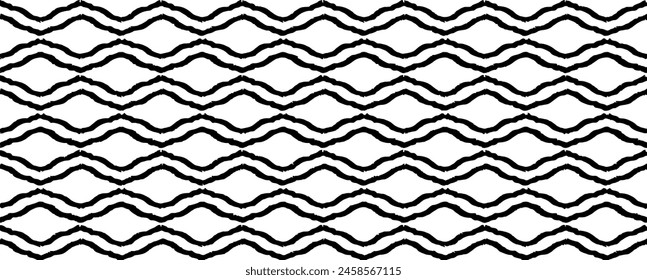 Rough texture. Worn down wallpaper pattern design. Broken plaster grunge damask effect. Distressed overlay texture design. Vector illustration. Eps10.