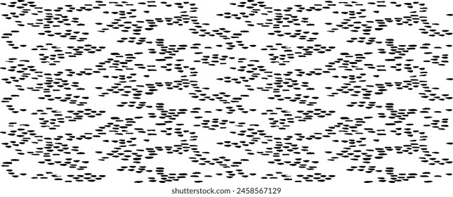 Rough texture. Worn down wallpaper pattern design. Broken plaster grunge damask effect. Distressed overlay texture design. Vector illustration. Eps10.