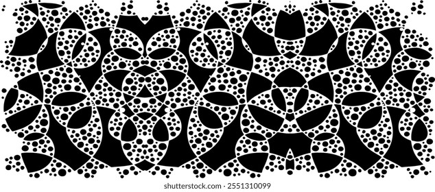 Rough texture. Worn down wallpaper pattern design. Broken plaster grunge damask effect. Distressed overlay texture design. Vector illustration. Eps10.