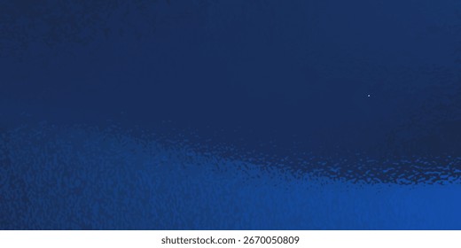 Projeto em branco de gradiente azul abstrato de transição suave minimalista texturizado áspero. vetor